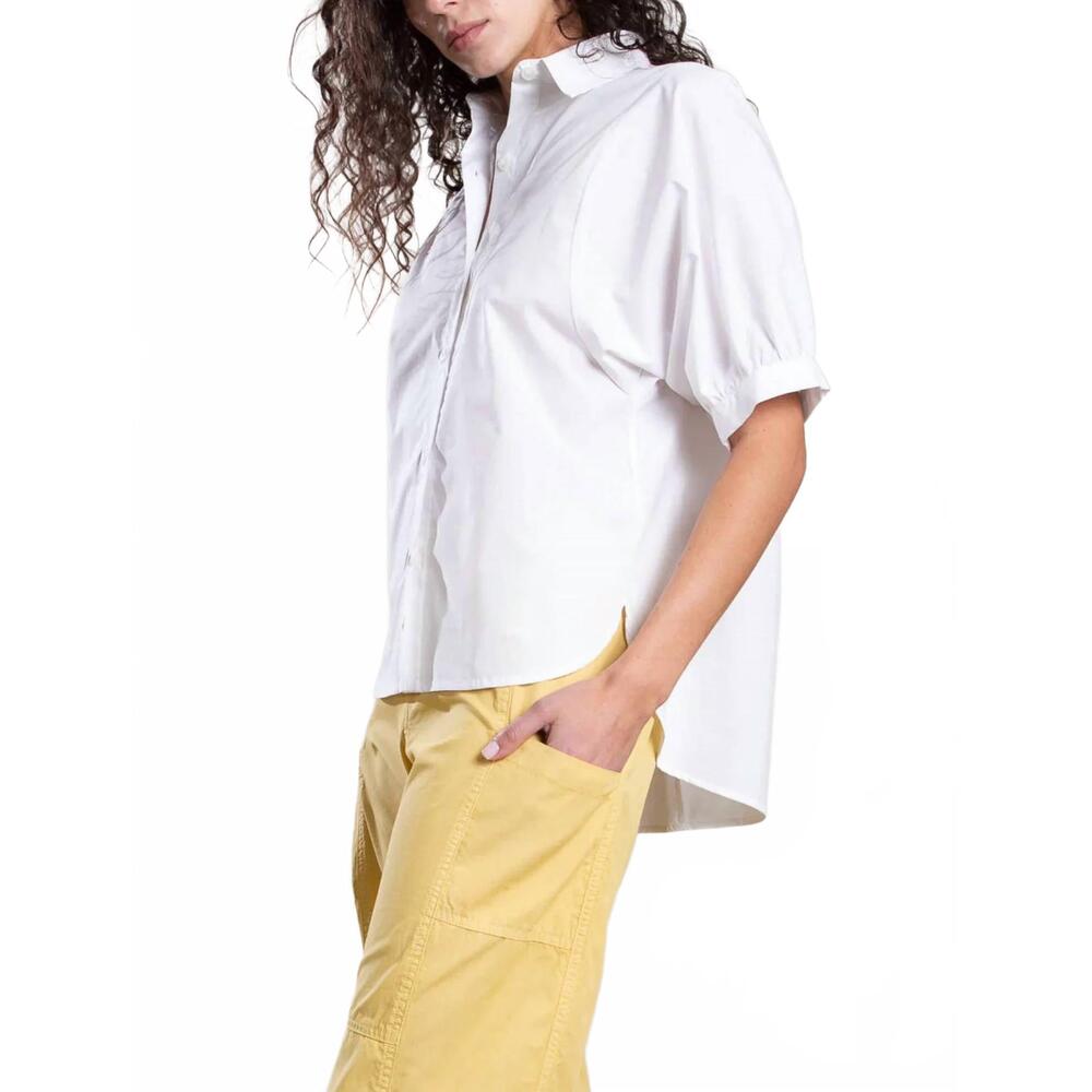 NEW PHARAOH claude shirt in white